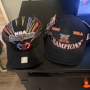 Vintage Chicago Bulls Hats With Original Tags (snapbacks)